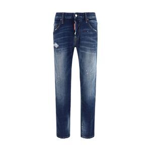 Dsquared2 Men Distressed Skater Jeans
